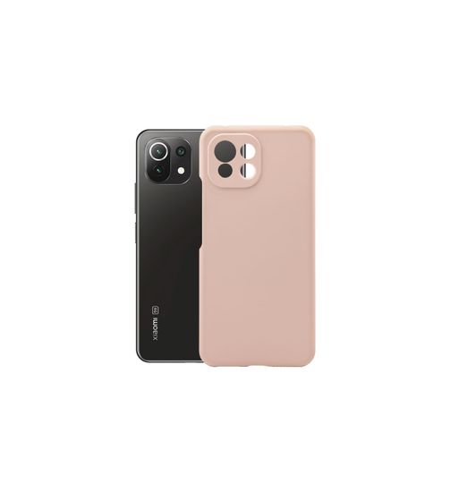 Nuvo Silikónový obal NUVO na Xiaomi 11 Lite 5G ružový