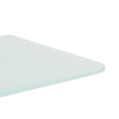 Petromila vidaXL Zástena medzi pisoáre 90x40 cm tvrdené sklo