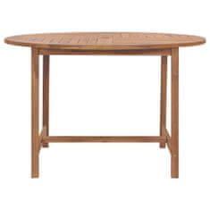Vidaxl Záhradný stôl 120x76 cm, tíkový masív