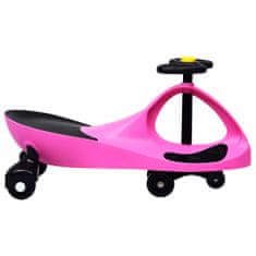Vidaxl Samochodiace autíčko pre deti s klaksónom ružové