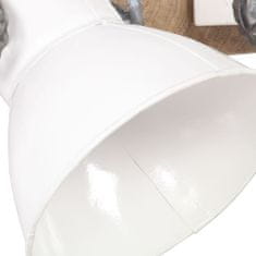 Petromila vidaXL Industriálna nástenná lampa biela 45x25 cm E27