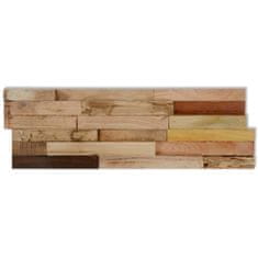 Vidaxl Obkladové panely 10 ks 1,03 m2 recyklované tíkové drevo