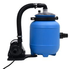 Vidaxl Bazénové Filtračné čerpadlo čierno-modré 4 m³/h