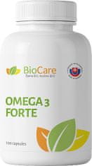 BioCare Omega 3 Forte - 1000mg (460mg EPA/DHA) 100 Omega-3 kapsúl