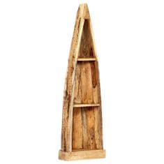Vidaxl Drevená skrinka v tvare lode 40x30x130 cm masívne mangovníkové drevo