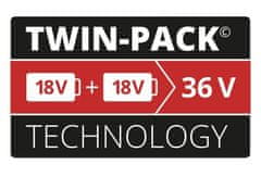 Einhell Batéria 2x 18V 2,5 Ah PXC-Twinpack CB