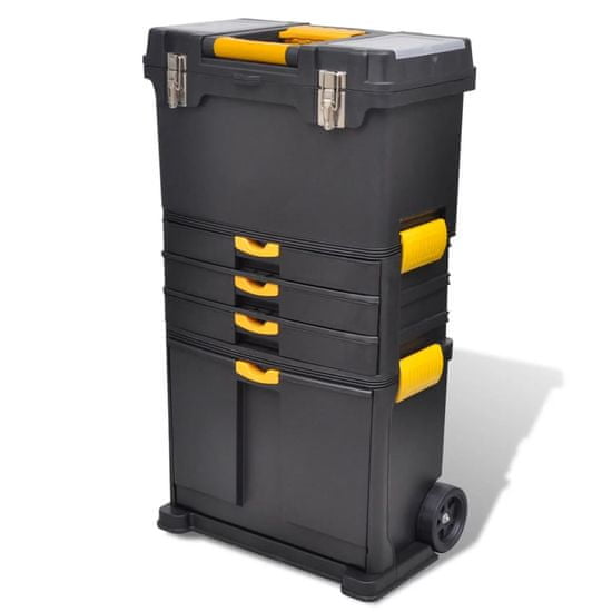 Vidaxl Prenosný kufrík na náradie