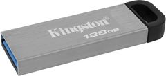 Kingston DataTraveler Kyson, - 128GB, strieborná (DTKN/128GB)