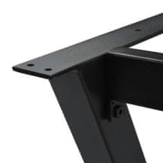 Vidaxl Stolové nohy na jedálenský stôl, rám v tvare X 120x50x72 cm