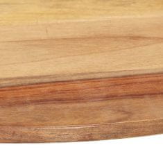 Vidaxl Stolová doska, drevený masív sheesham, okrúhla 15-16 mm, 70 cm