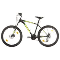 Vidaxl Horský bicykel 21 rýchlostí 27,5" koleso 50 cm rám čierny