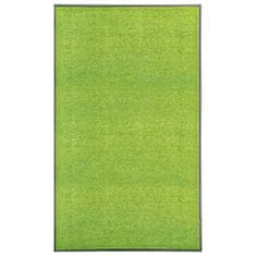 Vidaxl Rohožka, prateľná, zelená 90x150 cm