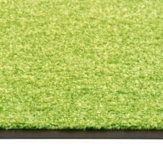 Vidaxl Rohožka, prateľná, zelená 90x120 cm