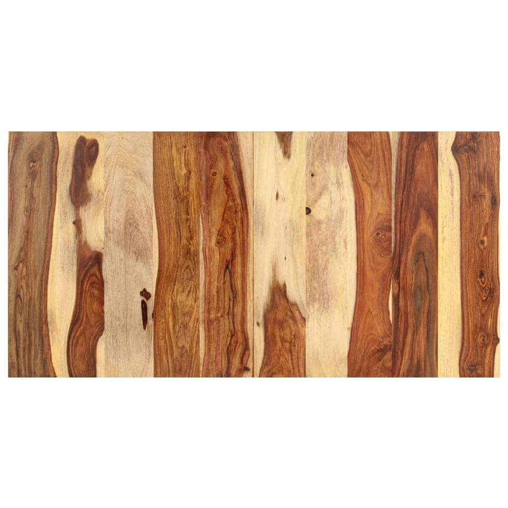 Petromila vidaXL Stolová doska 120x60x(2,5-2,7) cm masívne mangovníkové drevo 