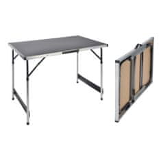 Vidaxl HI Skladací stôl 100x60x94 cm hliníkový