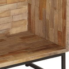 Vidaxl Komoda, recyklované tíkové drevo 60x30x75 cm