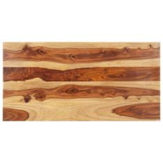 Vidaxl Stolová doska, drevený masív sheesham 25-27 mm, 60x140 cm