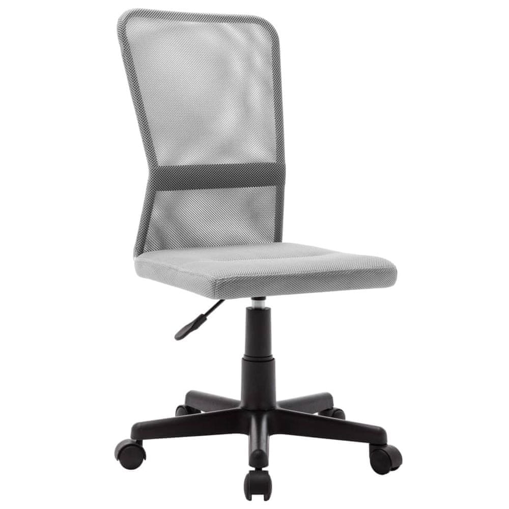 Petromila vidaXL Kancelárska stolička sivá 44x52x100 cm sieťovinová látka