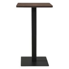 Vidaxl Bistro stolík, farba tmavého jaseňa 50x50x107 cm