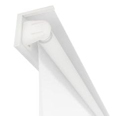 Vidaxl Sprchová roleta, 180x240 cm, biela