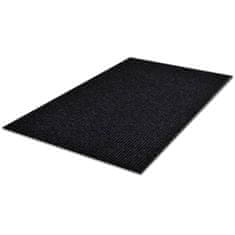 Vidaxl Čierna PVC rohožka, 90 x 150 cm