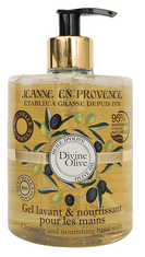 Jeanne En Provence Čistiaci gél na ruky - Oliva, 500ml