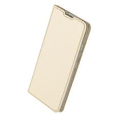 Dux Ducis Skin Pro knižkové kožené puzdro na Motorola Moto G10/G20/G30/G10 Power, zlaté