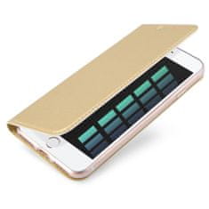 Dux Ducis Skin Pro knižkové kožené puzdro na Motorola Moto G10/G20/G30/G10 Power, zlaté