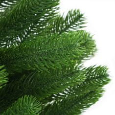 Vidaxl Umelý vianočný stromček, realistické ihličie 150 cm, zelený