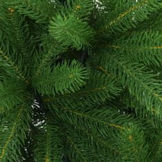 Vidaxl Umelý vianočný stromček s realistickým ihličím zelený 240 cm
