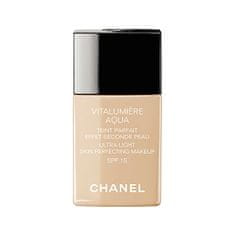 Chanel Rozjasňujúci hydratačný make-up Vitalumiere Aqua SPF 15 ( Ultra - Light Skin Perfecting Makeup) 30 m (Odtieň 10 Beige)