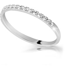 Cutie Diamonds Krásny trblietavý prsteň s diamantmi DZ6739-00-X-2 (Obvod 58 mm)