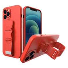 FORCELL puzdro na mobil s popruhem Rope Case Xiaomi Redmi Note 10 / Redmi Note 10S , červená, 9145576219324