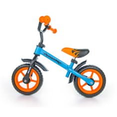 MILLY MALLY Detský bicykel Dragon oranžovo-modrý
