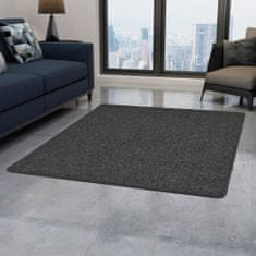 Vidaxl Všívaný koberec, 120x180 cm, antracitový