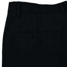 Vidaxl Pánske oblekové nohavice, čierne, veľkosť 52
