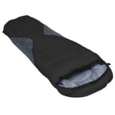 Vidaxl Ľahký detský spací vak čierny 670 g 10°C