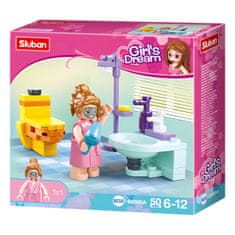 Sluban Girls Dream M38-B0800A Kúpeľňa