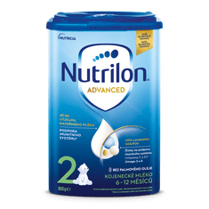 Nutrilon 2 pokračovacie dojčenské mlieko 6x 800g, 6+