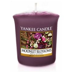 Yankee Candle votívne sviečka Moonlit Blossoms (Kvety vo svite mesiace) 49g