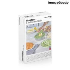 InnovaGoods Multifunkčný krájač 6 v 1 s príslušenstvom a receptami