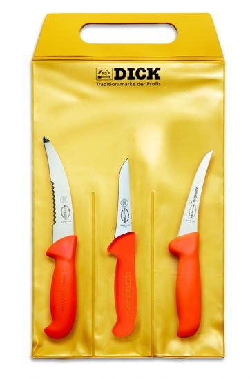 F. Dick 3-dielna sada loveckých nožov - outdoorové