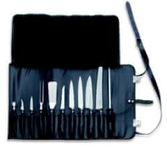F. Dick Kožená 11-dielna rolovacia taška (s nožmi a nástrojmi Dick)