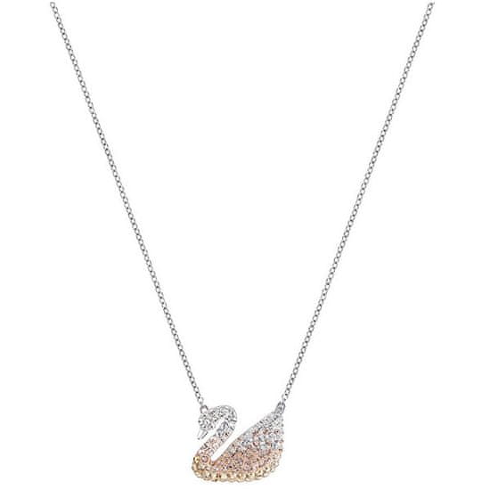 Swarovski Luxusné labutí náhrdelník ICONIC SWAN 5215034