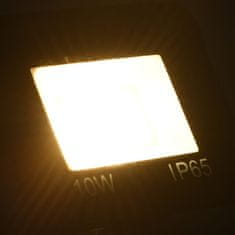 Vidaxl LED reflektor 10 W teplé biele svetlo