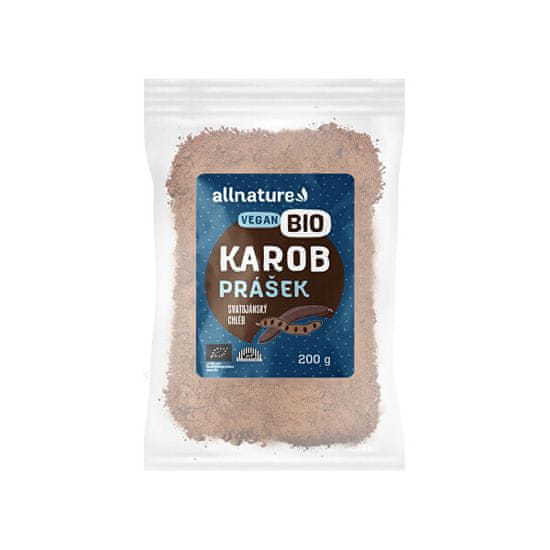 Allnature Karob - svätojánsky chlieb - prášok BIO 200 g