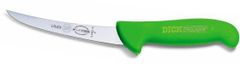 F. Dick Vykosťovací nôž so zahnutou čepeľou, poloohybný, zelený, dĺžka 13 cm