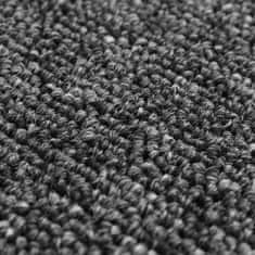 Vidaxl Všívaný koberec, 160x230 cm, sivý