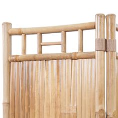 Vidaxl 4-panelový bambusový paraván