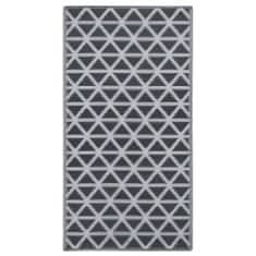 Petromila vidaXL Vonkajší koberec čierny 190x290 cm PP